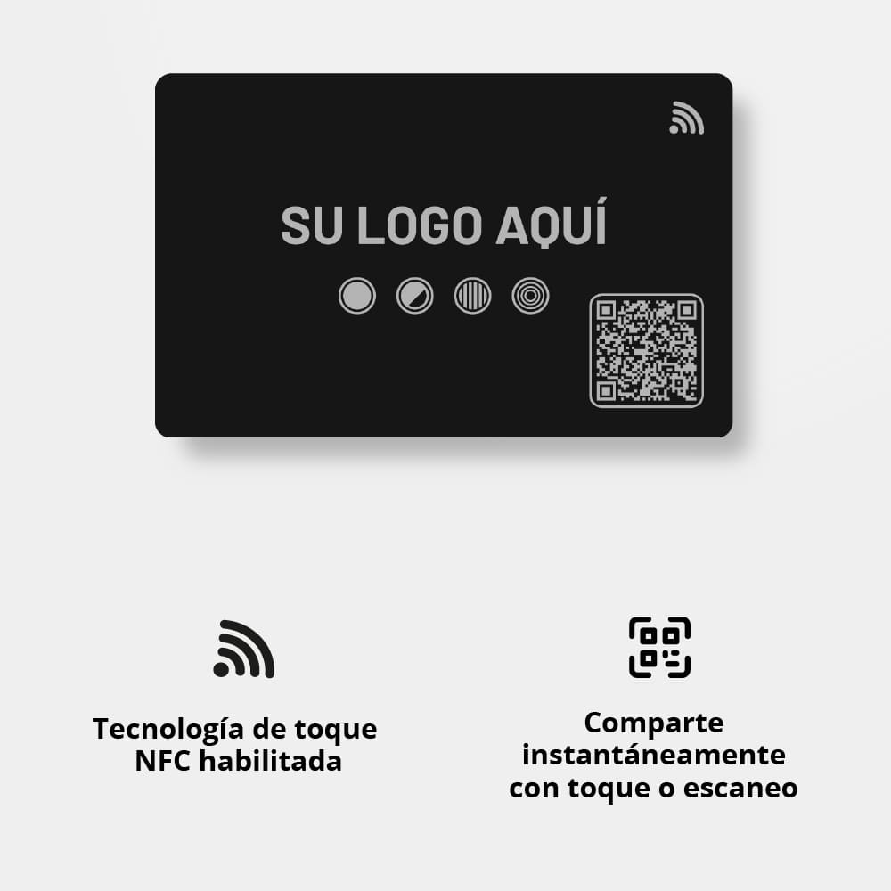 Smart Cards en metal negra con corte Lasér 🔥🪪 - Imagen 2